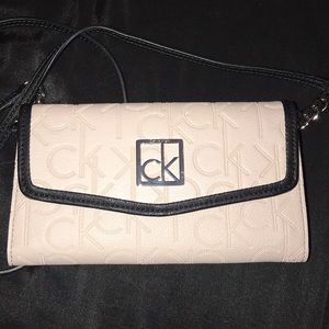 Calvin Klein Pale Blush Crossbody/Wallet